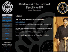 Tablet Screenshot of jikishin-kai.com